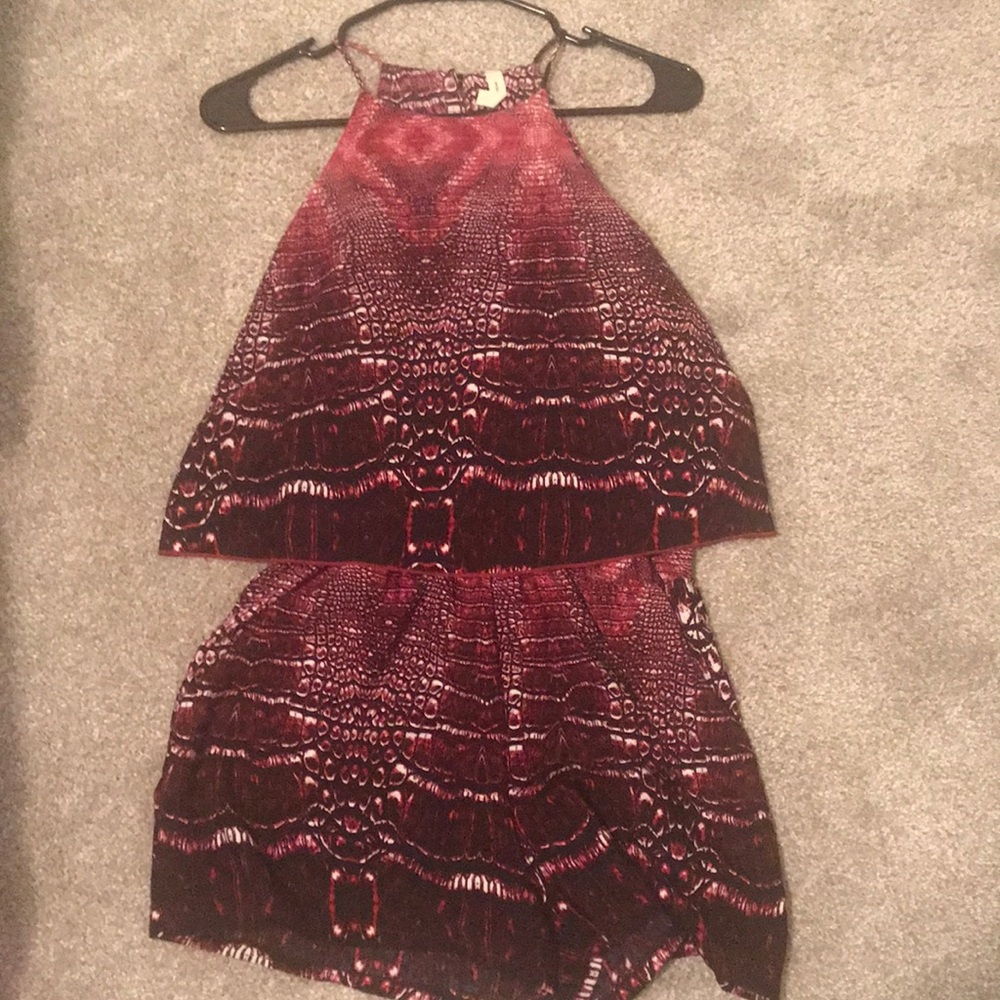 Snakeskin Romper
